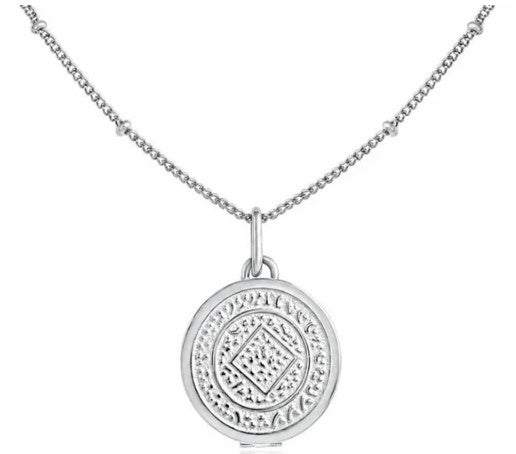 Boho Lip Balm Necklace in Stainless Steel