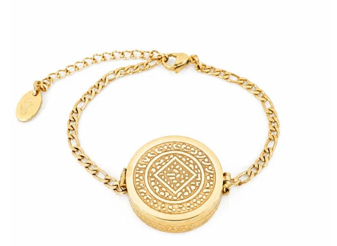 Boho Lip Balm Bracelet in 14K Gold
