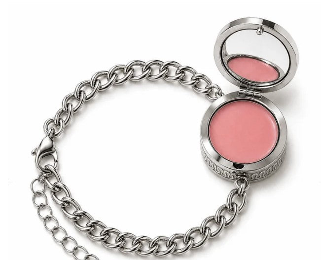 Boho Lip Balm Bracelet in Stainless Steel